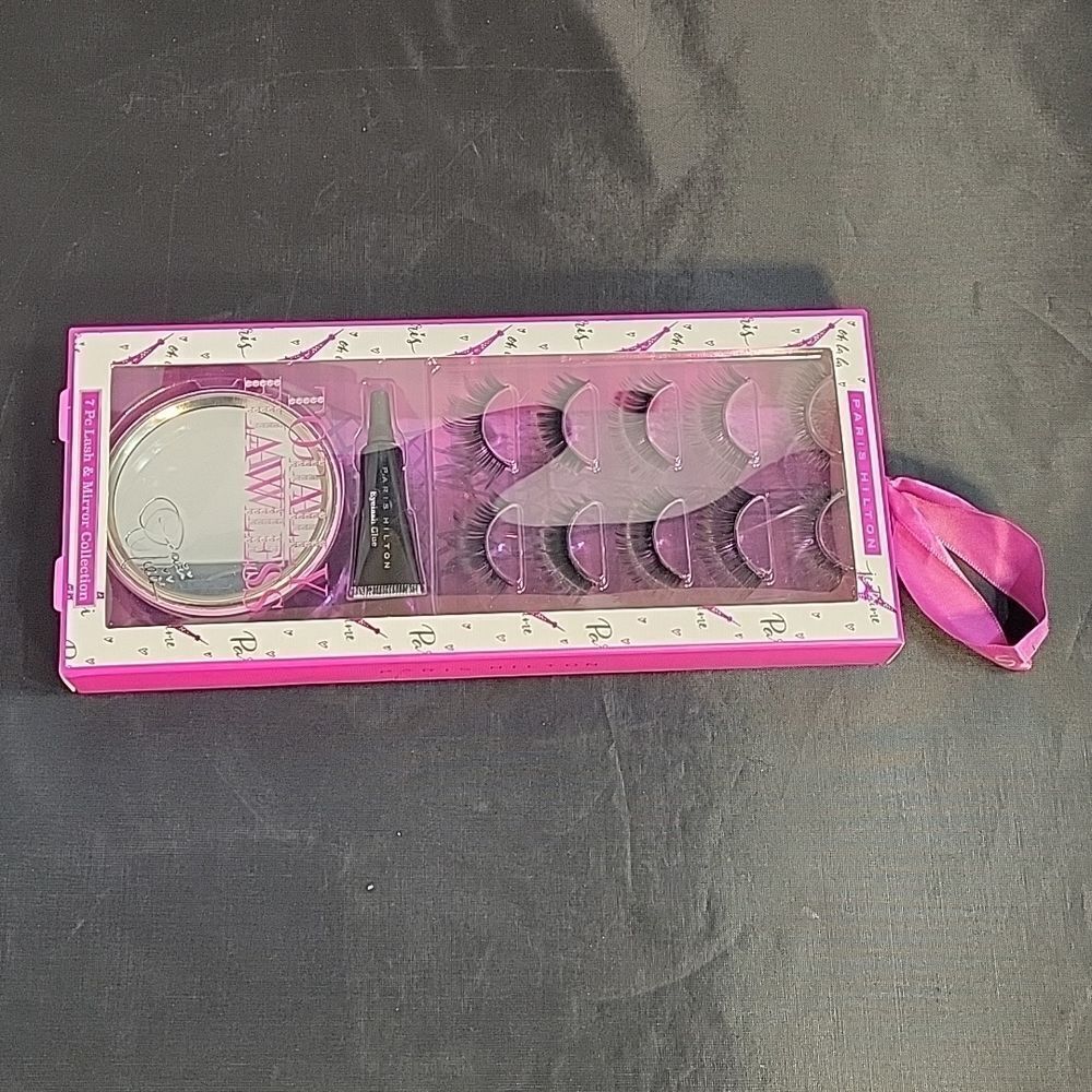BRAND NEW TOTALLY FLAWLESS 7PC PARIS HILTON LASH& MIRROR WOMEN"S SETS - Picture 2 of 12